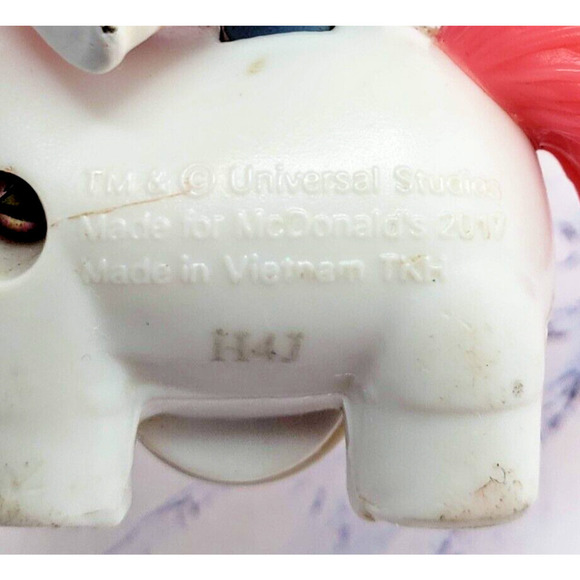 McDonalds Happy Meal Toy Minions Despicable Me 3 Agnes' Rockin' Unicorn 2017 - Picture 7 of 7